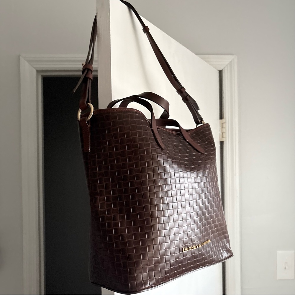 Dooney & Bourke Dark Brown Tote Bag